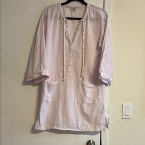 Light Pink Tunic with Rope Tie